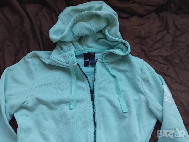 Adidas 100% оригинален дамски суичър , снимка 2 - Суичъри - 52949643