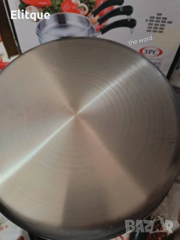 Супер здрави и качествени 3 броя тигани с дръжка 22/24/26 см., снимка 4 - Съдове за готвене - 53389632