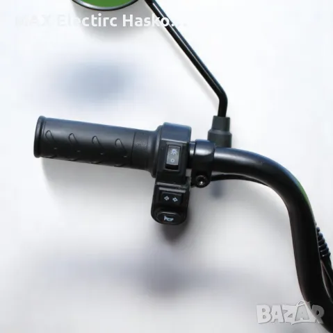 Електрически скутер с педали MaxMotors EBZ 20 1200W/60V/20Ah - GREEN, снимка 9 - Мотоциклети и мототехника - 50015624