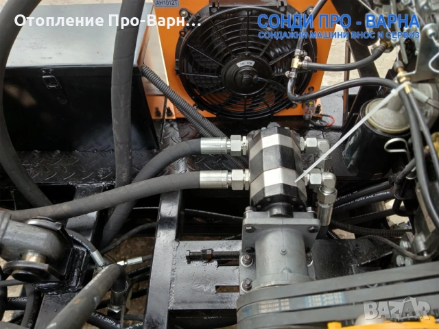 Нова Професионална Самоходна Сондажна машина Track-SuperPro180CN "Air" (v.35) до 180 метра /сонда за, снимка 9 - Други машини и части - 53202521