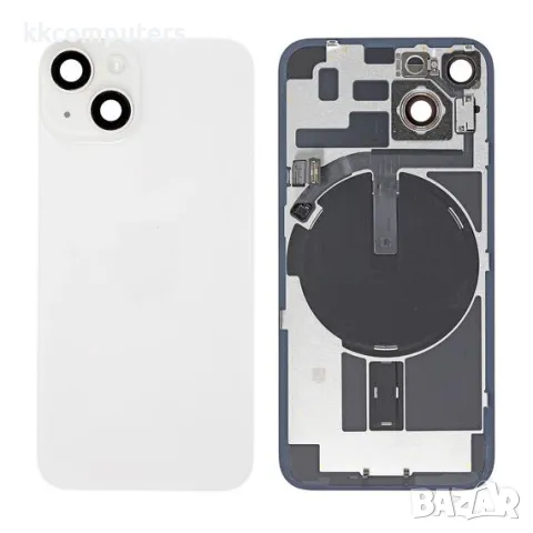 Капак батерия / Задно стъкло Оригинал Оборудван за iPhone 14 6.1/ Бял / КЛАС A Баркод : 483715