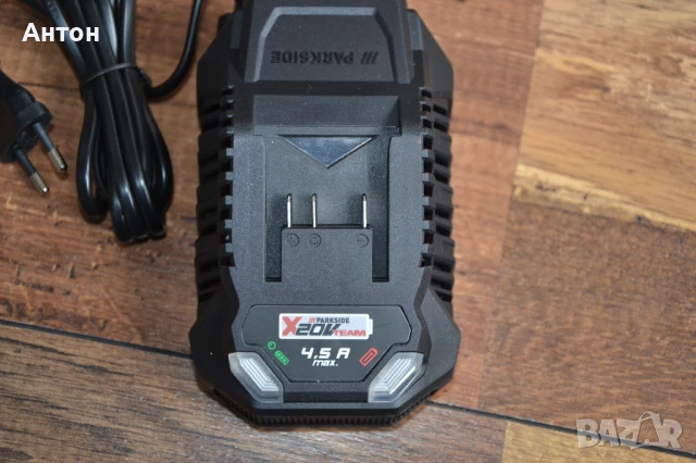 Ново бързо зарядно Parkside за батерии 20V, 4.5Ah, снимка 2 - Винтоверти - 50506043