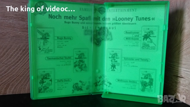Видеокасета Space Jam ( Космически забивки ) VHS, снимка 4 - Други жанрове - 53093476
