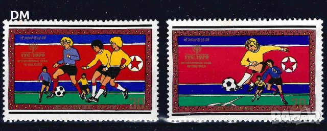 Северна Корея 1979 - футбол MNH