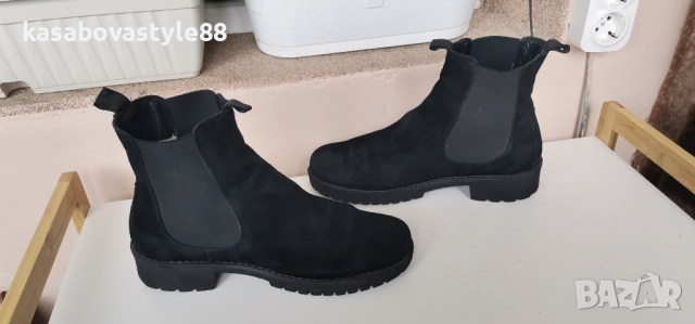Боти Roots Естествен велур 41н., снимка 3 - Дамски ботуши - 52055846