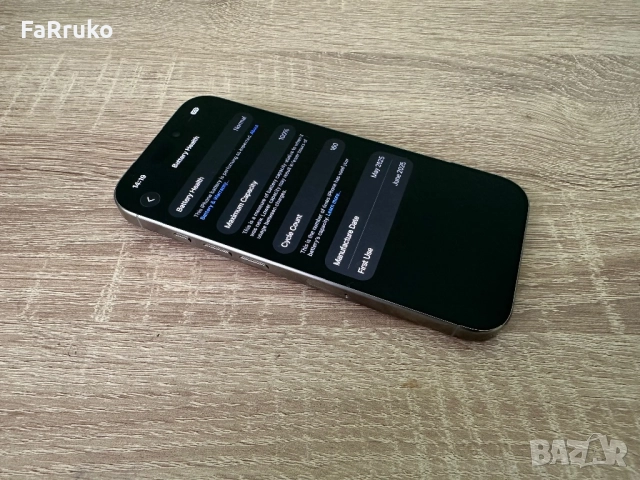 ❗️🔝 iPhone 16 Pro ••128GB•• //iOS 26.0.1// „Natural Titanium“ ❗️🔝, снимка 3 - Apple iPhone - 52241125