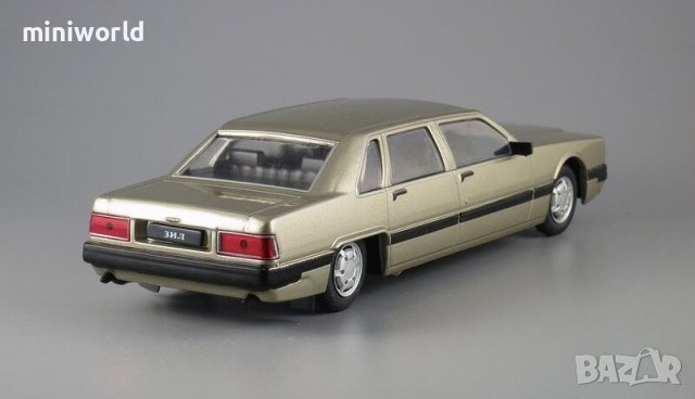 ЗИЛ 4102 лимунзина 1988 - мащаб 1:43 на DeAgostini моделът е нов в блистер, снимка 3 - Колекции - 43214372