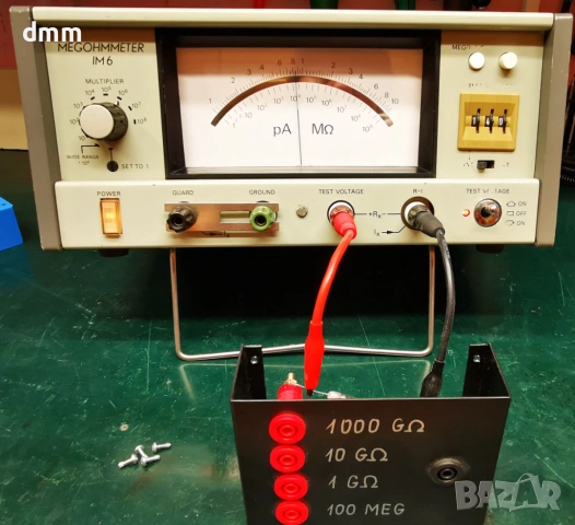Висок клас мегаомметър електрометър, снимка 2 - Друга електроника - 53575877
