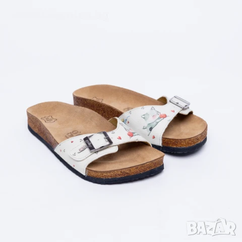 🥁 Намаление - Летни ортопедични чехли с велурена стелка | Марка Tuasolea, снимка 1