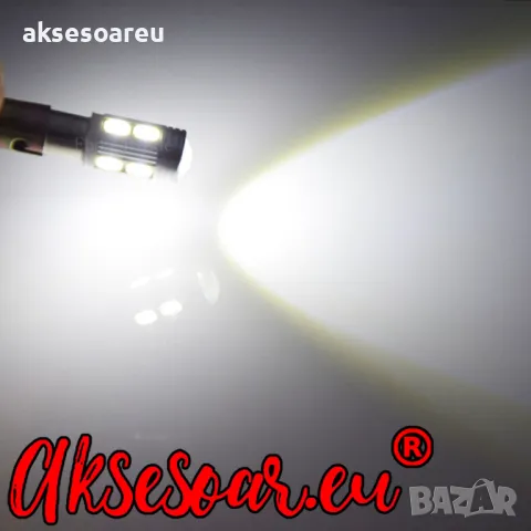 2 броя Нови габарити с лупи BAX9S с 10 LED диода крушка H6W-DC 12 V габаритни крушки фарове дневни, снимка 18 - Аксесоари и консумативи - 49961753