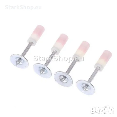 Комплект от 100бр Пирони IRON512 за Пистолет за Пирони с Барут – Професионално Качество и Прецизност, снимка 2 - Други инструменти - 50393859