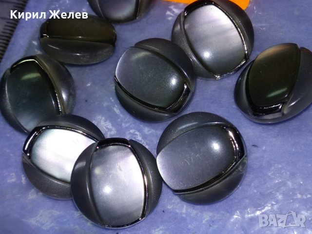 ЛОТ ДЕВЕТ ЛЪСКАВИ КРАСИВИ ВИНТИДЖ АРТ СТИЛ КОПЧЕТА от СИНТЕТИКА със СЕДЕЭЕН ЕФЕКТ 27392, снимка 7 - Други - 43553337