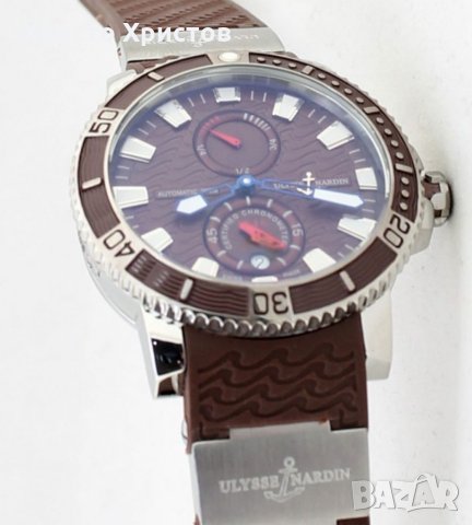 Мъжки луксозен часовник Ulysse Nardin Marine Diver, снимка 2 - Мъжки - 32977365