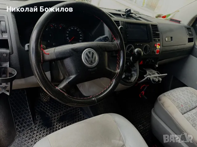 Продавам VW TRANSPORTER 2.5 tdi 2007г , снимка 6 - Автомобили и джипове - 48968083