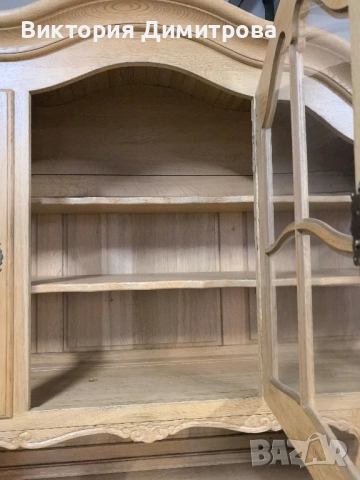 Витрина - бюфет МАСИВ, снимка 7 - Секции и витрини - 52890926