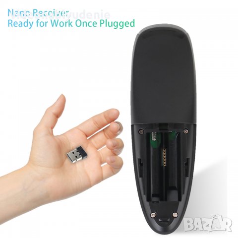 Универсални GOOGLE Дистанционни Гласови Контроли Жироскопи Клавиатури Въздушни Мишки Android Windows, снимка 16 - Плейъри, домашно кино, прожектори - 39452410