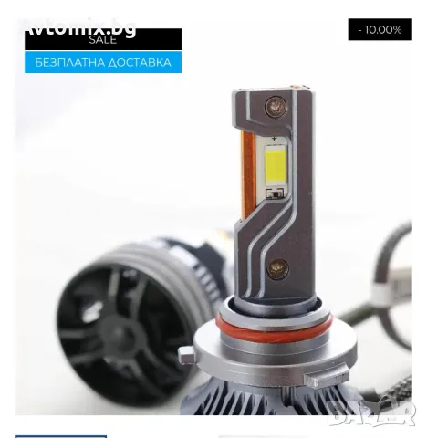 HB3/9005 LED xenon крушки, модел STN1 за 10-24V, 65W, Canbus 6000K, комплект, БЕЗПЛАТНА ДОСТАВКА, снимка 4 - Аксесоари и консумативи - 49674218