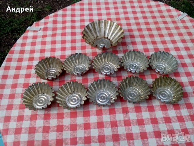 Стари форми за сладки,мъфини #8, снимка 2 - Други ценни предмети - 29034015