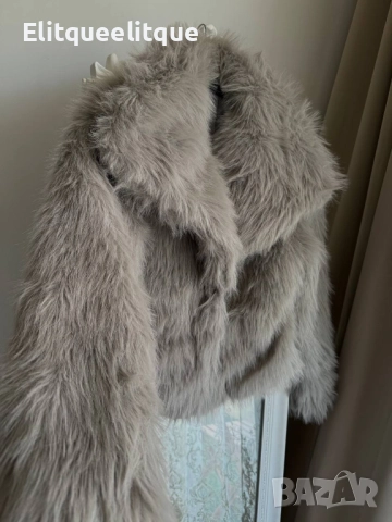 пухено палто