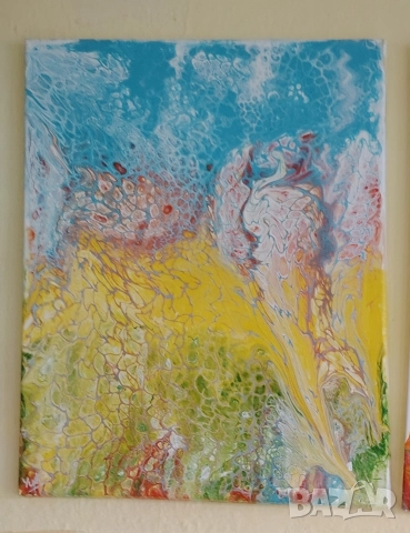 Авторски картини акрил 30/40 см, снимка 6 - Други - 33656781