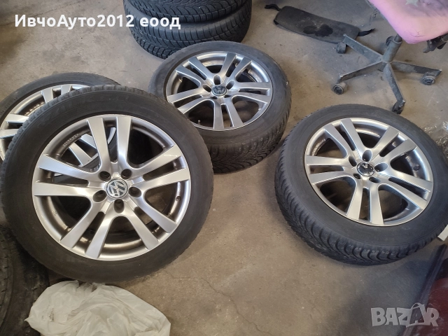 Алуминиеви джанти 17 Volkswagen Tiguan , снимка 4 - Гуми и джанти - 52964144