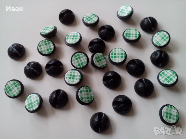 Черни гумени самозалепващи държачи за кабели за кола автомобил камион, снимка 6 - Аксесоари и консумативи - 28619272