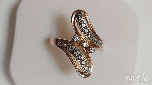 Златен руски пръстен , снимка 6 - Пръстени - 44117406