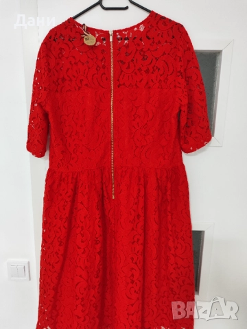 дантелена рокля хл, снимка 7 - Рокли - 52561834