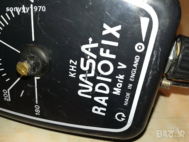 NASA RADIOFIX MARK V-MADE IN ENGLAND-ВНОС SWISS 2310221145, снимка 3 - Колекции - 38422907