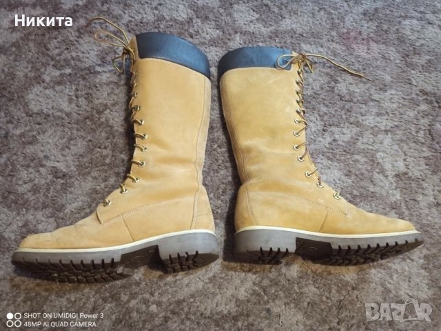 Timberland-ботуши до коляното 37-38 номер, снимка 6 - Дамски ботуши - 43184851