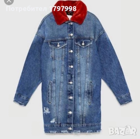 Дънково яке Зара М-Л