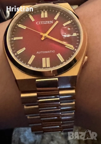 Автоматичен часовник Citizen Tsuyosa, снимка 3 - Мъжки - 52286641