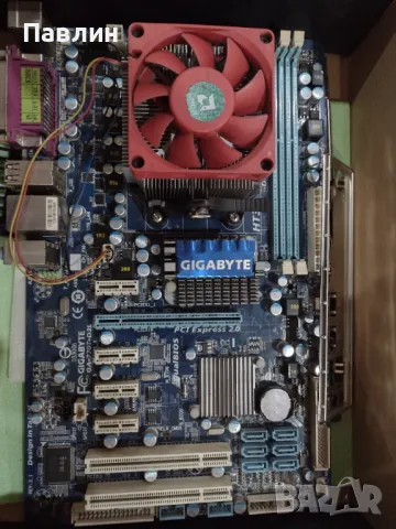 Дъно и процеор GIGABYTE