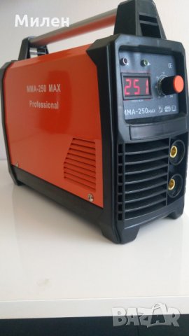 250Ампера PROFESSIONAL - Електрожен  - инверторен IGBT с дисплей - ЕЛЕКТРОЖЕНИ, снимка 3 - Други машини и части - 27892890