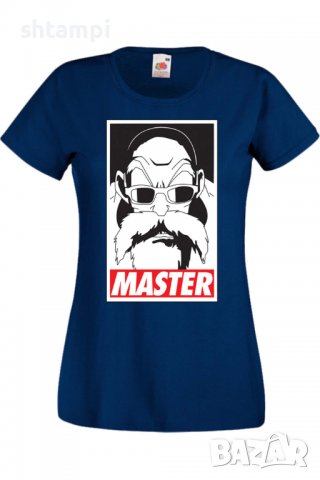 Дамска тениска Dragon Ball Z Master Roshi 01,Анимация,игра,Празник,Повод., снимка 6 - Тениски - 37945782