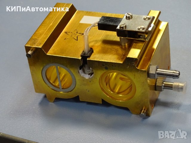кюветна камера от рефрактометър Hartmann&Braun MK 20mm CO2, снимка 7 - Резервни части за машини - 37203881