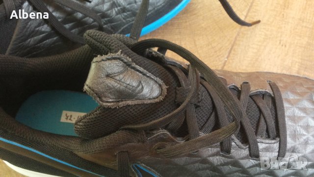 NIKE TIEMPO Leather Footbal Shoes Размер EUR 40 / UK 6  за футбол естествена кожа 72-14-S, снимка 16 - Спортни обувки - 43760112