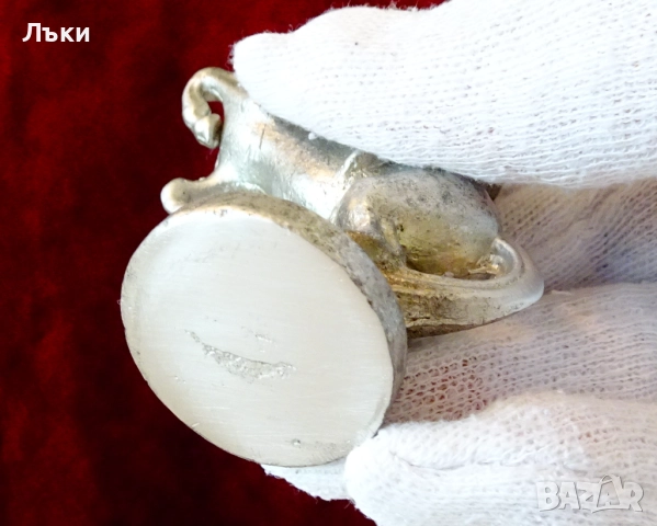 Фигура от калай Римски воин конник,ездач,155 гр. , снимка 5 - Антикварни и старинни предмети - 51467121