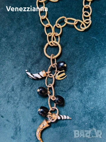 Just Cavalli Бижута-колиета,гривна,обеци, снимка 5 - Колиета, медальони, синджири - 50673476