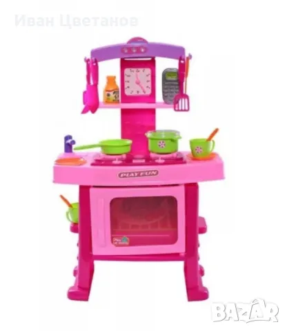 Кухня с аксесоари, Happy Chef, снимка 2 - Играчки за стая - 48026190