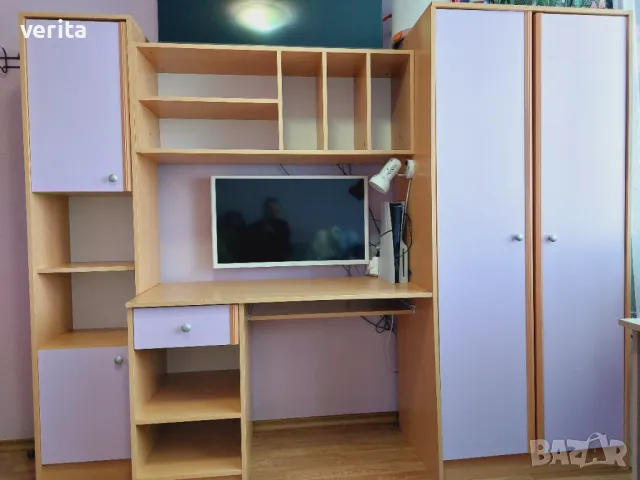 Секция за детска стая, снимка 3 - Мебели за детската стая - 49608201