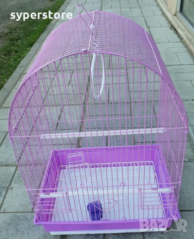 Клетка за папагали птици малка M объл покрив SS000101 за 1 или няколко броя птици, папагали, снимка 5 - За птици - 28610903