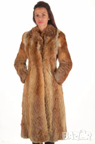 Дамско палто от лисица размер С