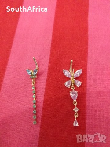 Обеци за пъп, снимка 3 - Обеци - 32317023