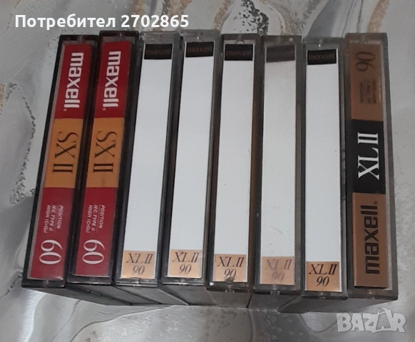  Аудио касети Maxell - хром, снимка 4 - Аудио касети - 51819475