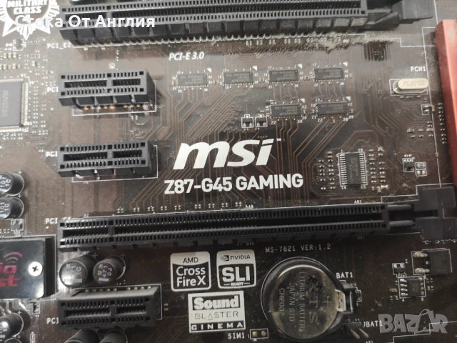 Дънна платка - MSI Z87-G45 GAMING, снимка 10 - Дънни платки - 52144765