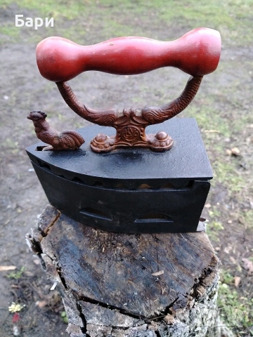 Красива и рядка ютия на жар от Португалия, снимка 3 - Антикварни и старинни предмети - 53469879