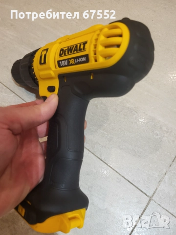 Ударен винтоверт 18V DeWalt DCD776. Само машина, без батерии и зарядно.38€ (цената е крайна!), снимка 7 - Винтоверти - 52997221