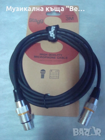 Кабел м.канон-ж.канон 3м.