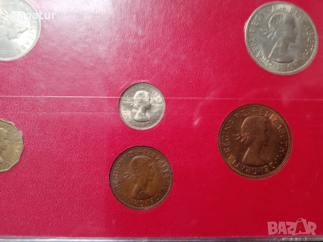 Лот гланц,UNC,Great Britain,1967,монети, снимка 5 - Нумизматика и бонистика - 43377825